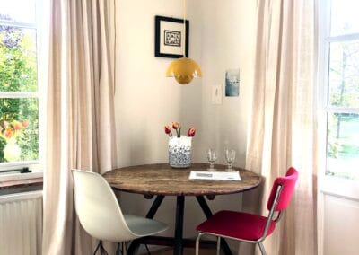 Eettafel B&B 't Vogelhuisje